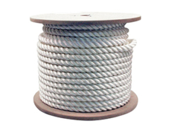 Polyester twisted ropes