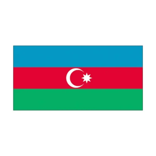 Aserbaidžaan lipp