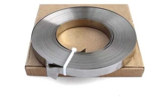 Roostevabast terasest lint (GR 430) 0.7x19mm x 30m / pappkarbis 