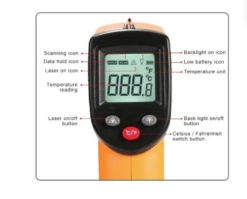 Digitaalne infrapunatermomeeter