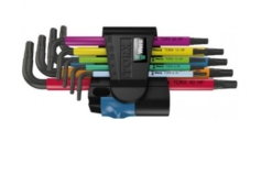 L-võtmete komplekt TORX 967/9 Multicolor