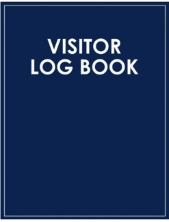 Külastajate logiraamat- Visitor log book