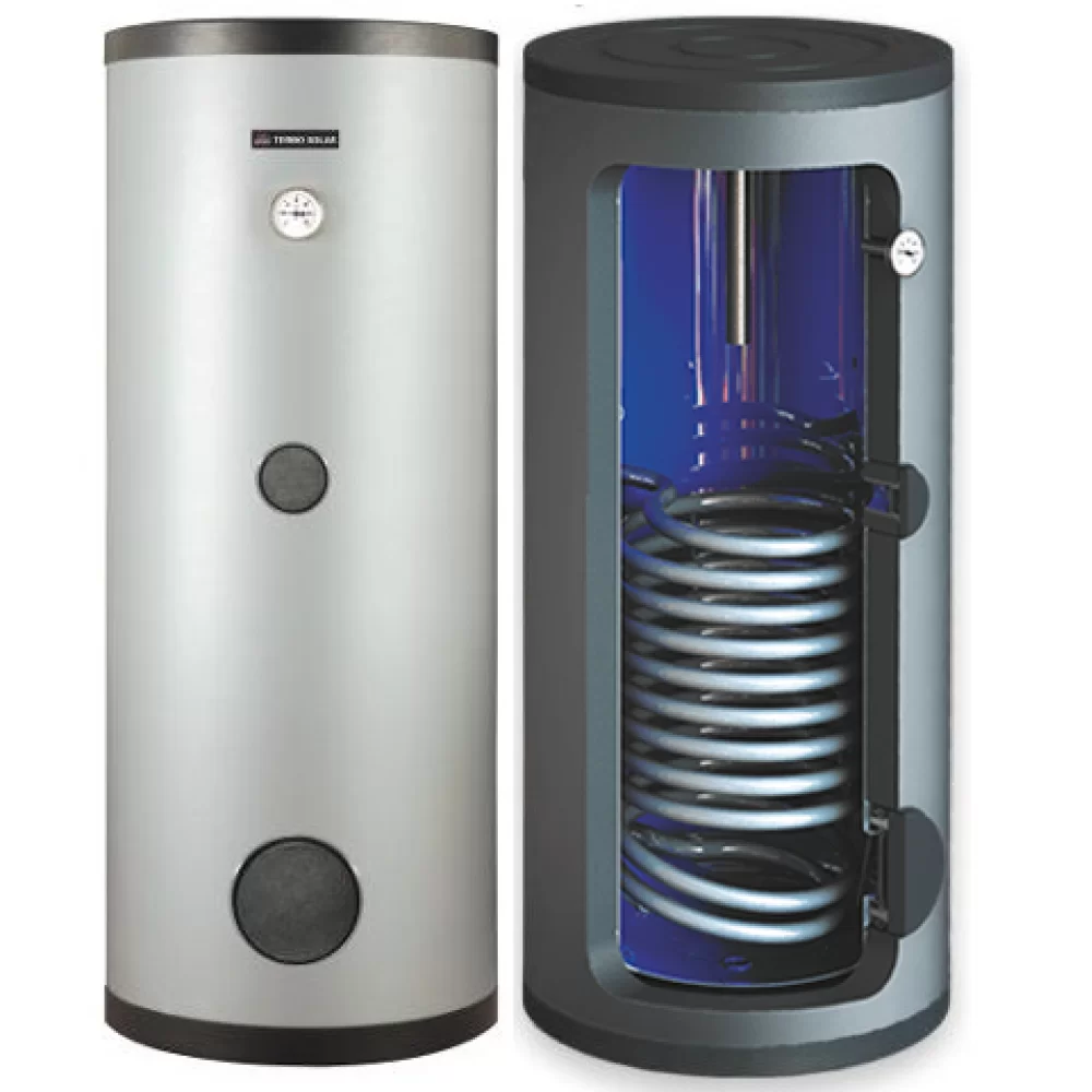 Boiler 500L,  vertikaalne, ümmargune