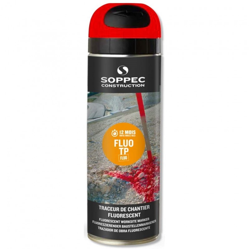 TP Fluo markervärv 500ml - punane