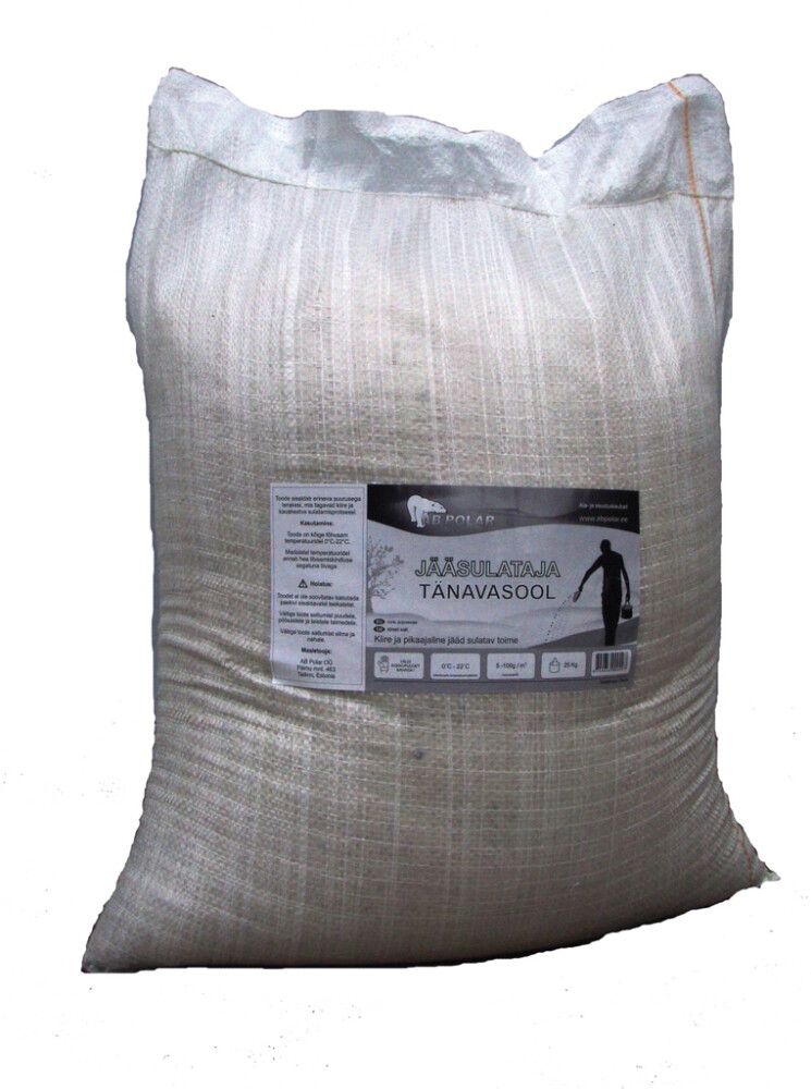 Tänavasool jää sulatamiseks 25 kg